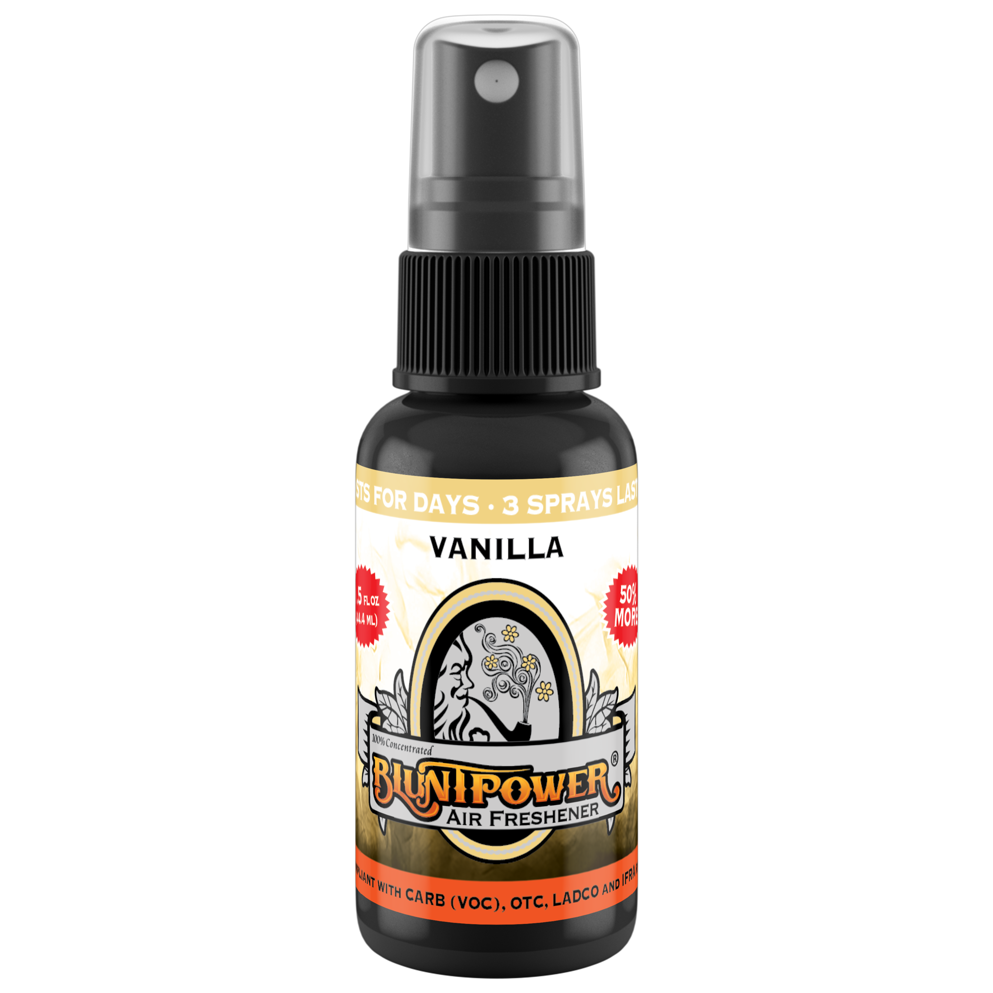 BluntPower Air Freshener - Vanilla Scent Size: 1.5floz