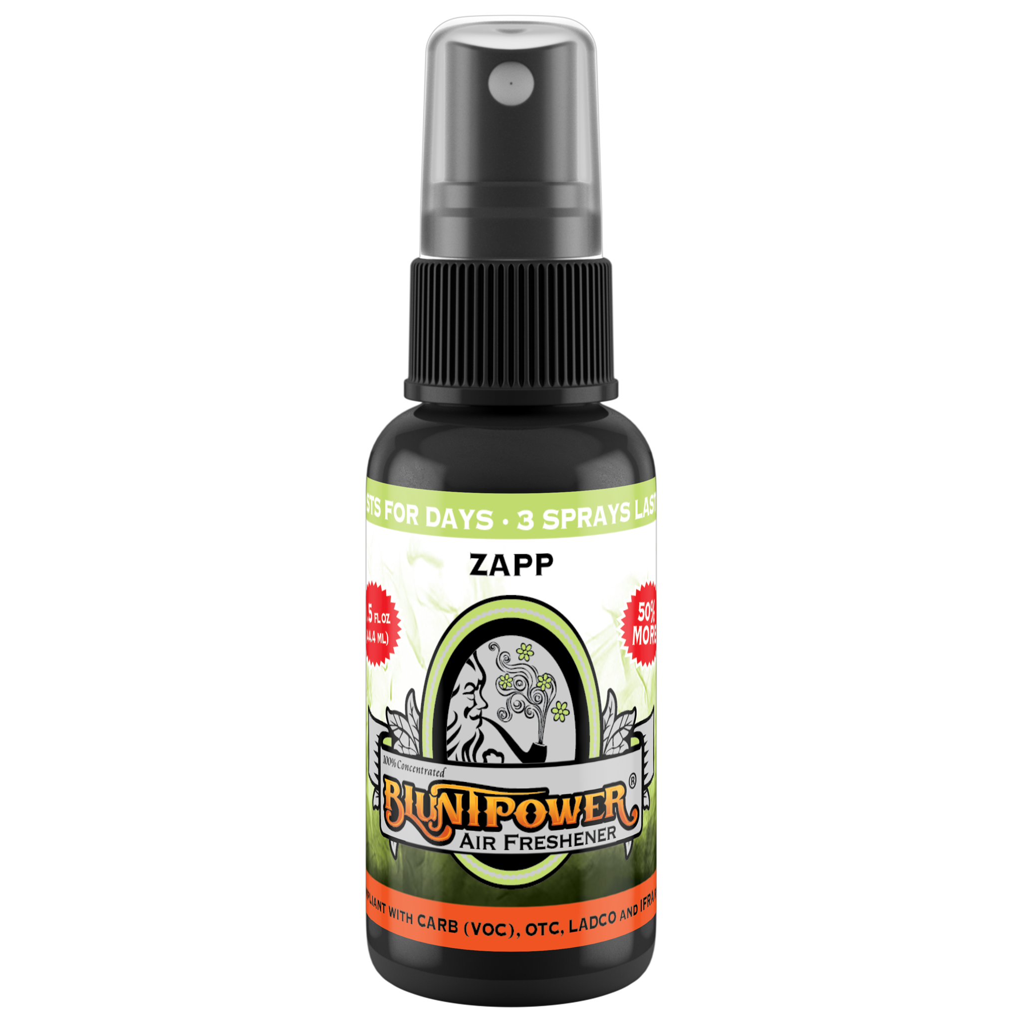 BluntPower Air Freshener - Zapp Scent Size: 1.5floz