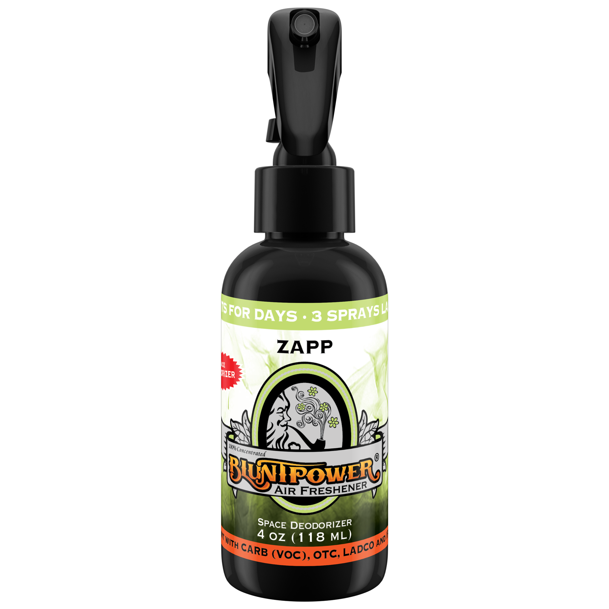 BluntPower Air Freshener - Zapp Scent Size: 4floz